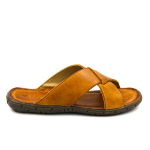 Sandália Chinelo De Couro Masculino Avela Verona